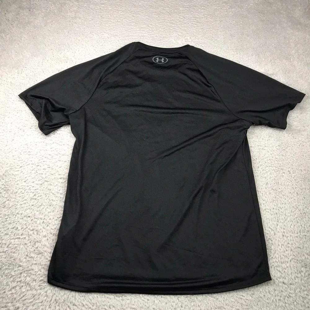 Under Armour The Tech Tee Shirt Mens XL Black Performance Crew Neck NEW NWT‎
